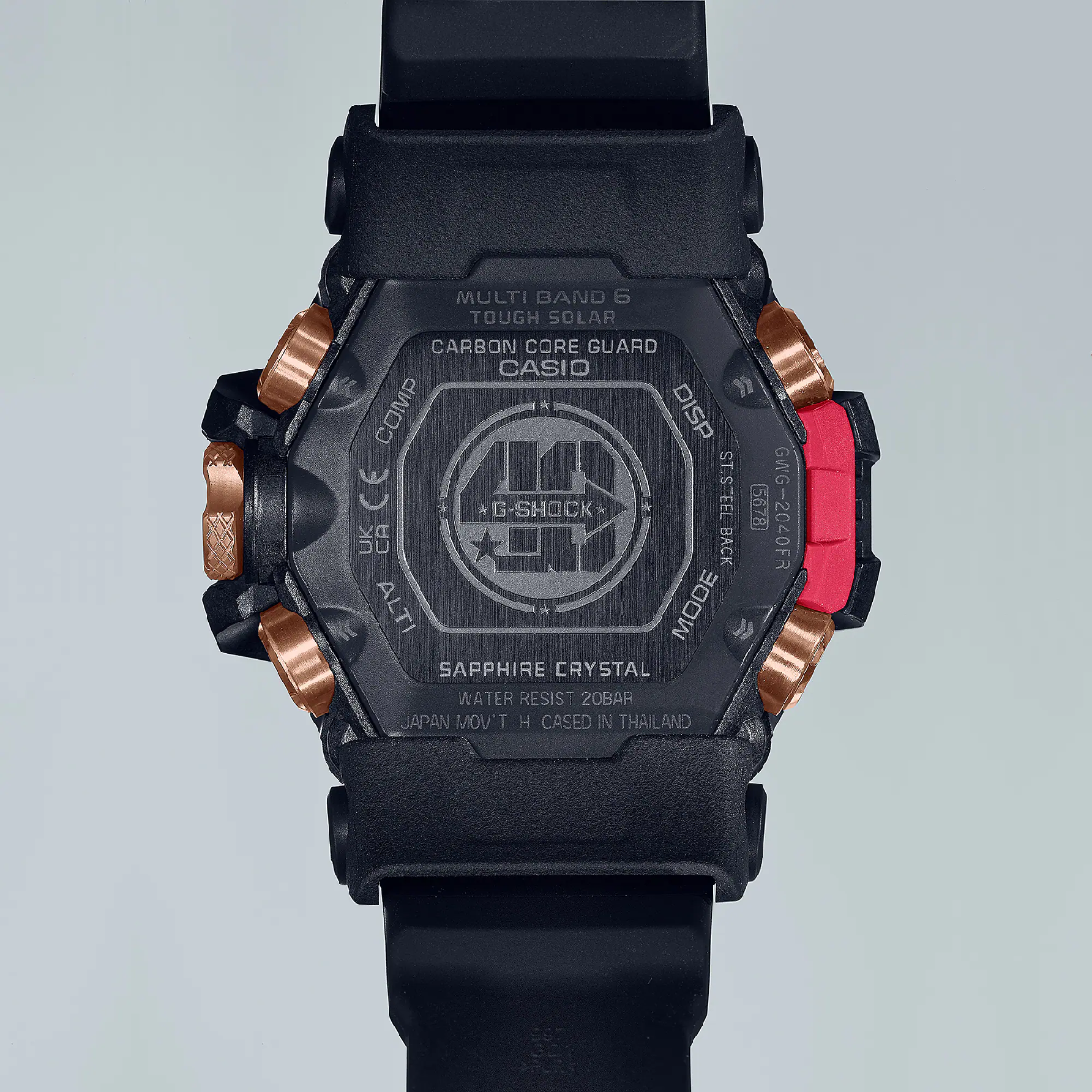 G-Shock Flare Red  Limited Edition 40th Anniversary - GWG-2040FR-1ADR