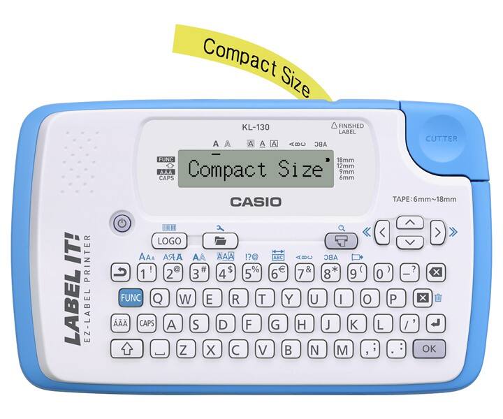 CASIO Label It Label Printer KL-130-W-DH
