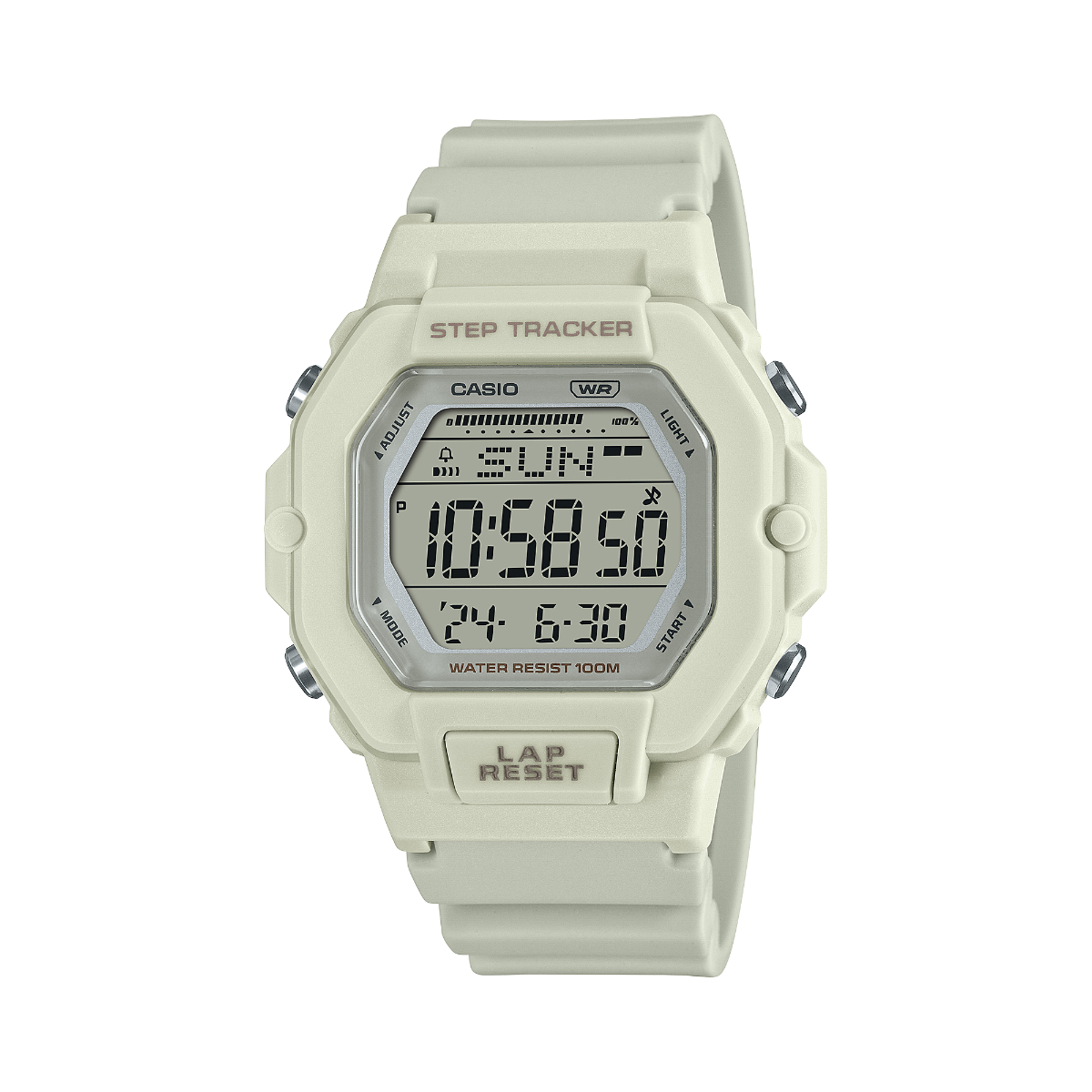 CASIO Digital Watch, Sporty Design LWS-2200H-8AVDF