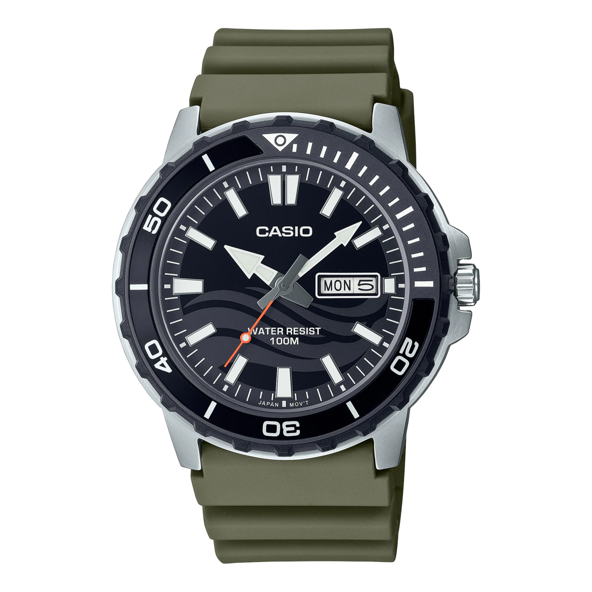 Men's classic analog watch MTD-125-3AVDF