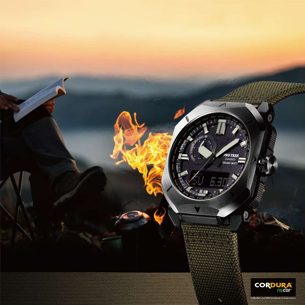 PRO TREK Men's Analog-Digital Watch Tough Solar - PRW-6900YB-3DR