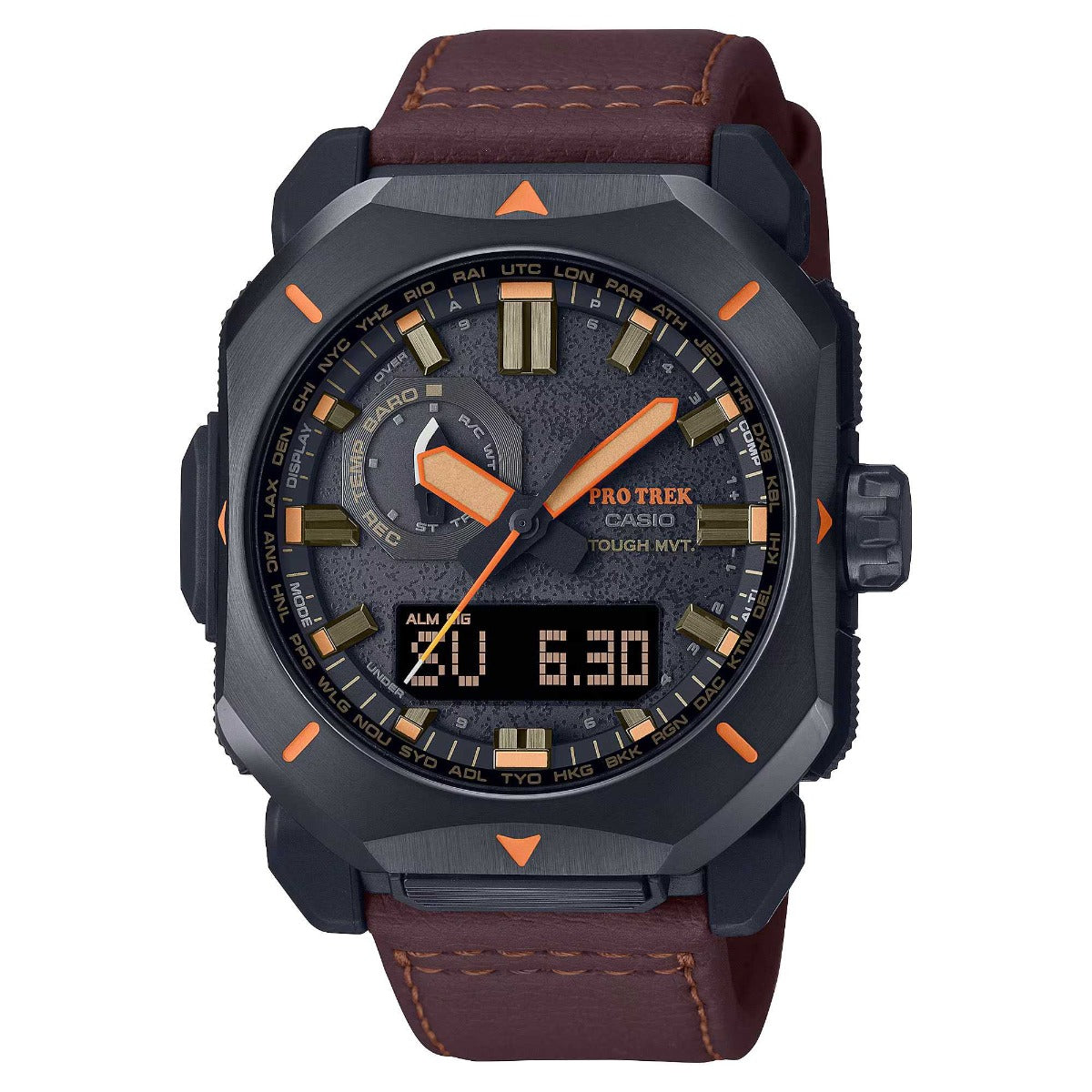 PRO TREK Men's Analog-Digital Watch Tough Solar - PRW-6900YL-5DR