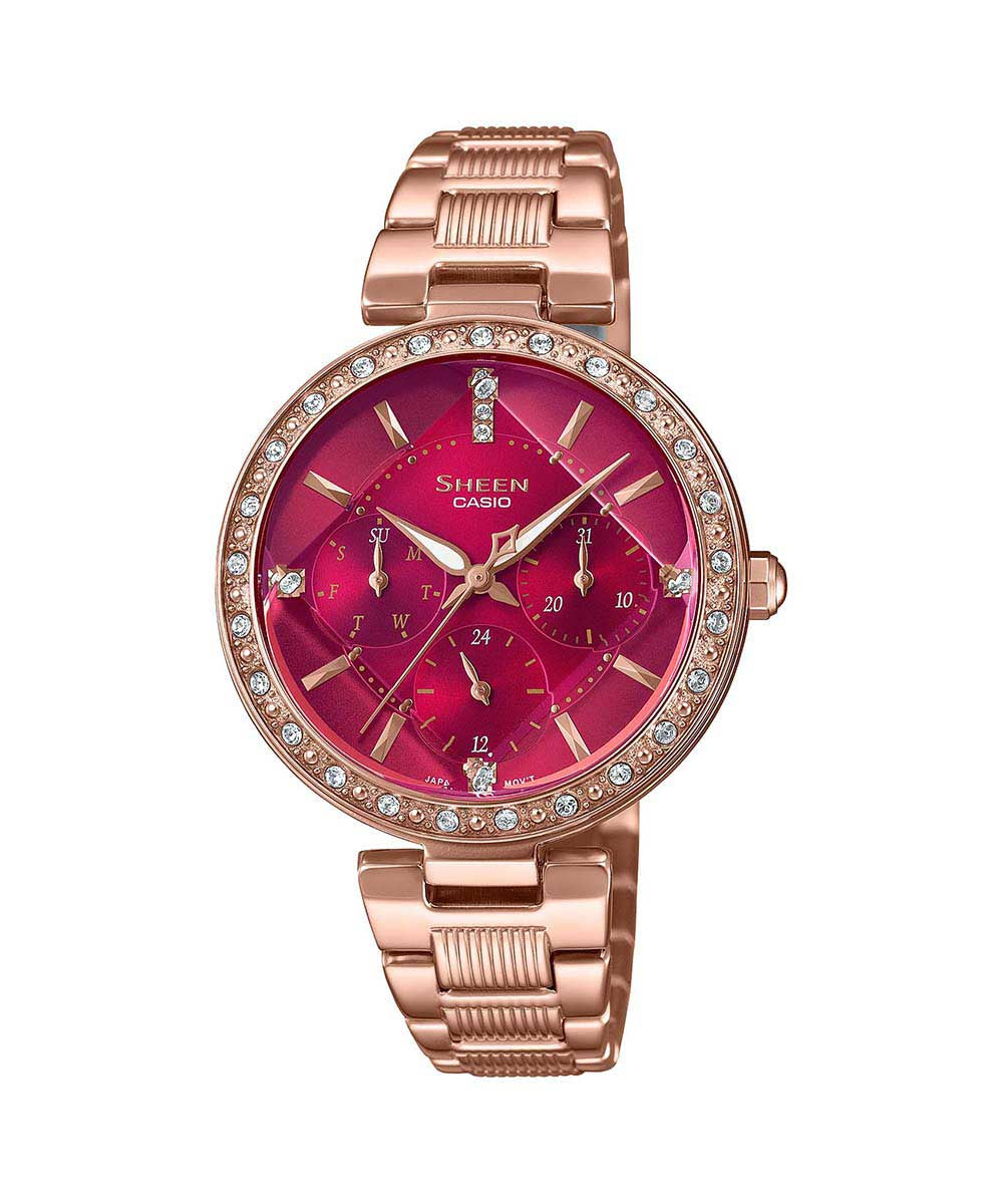 SHEEN Women Analog Watch SHE-3068PG-4BUDF