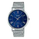 Casio Mens Watch - Blue Dial Stainless Steel Band MTP-B110M-2AVDF