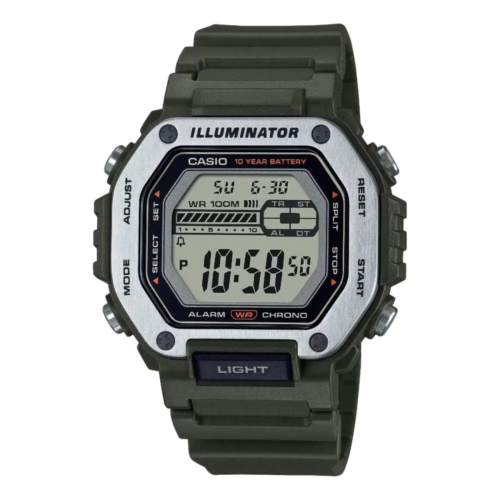 Casio illuminator analog watch hot sale